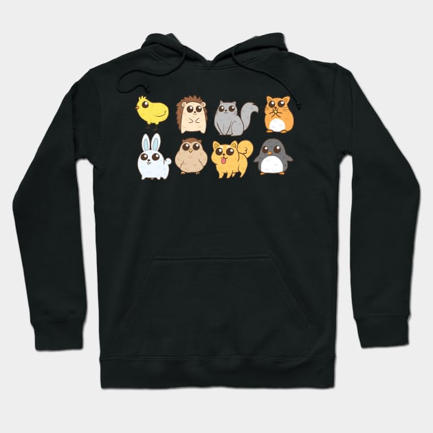 Baby Animals Hoodie by edwardecho